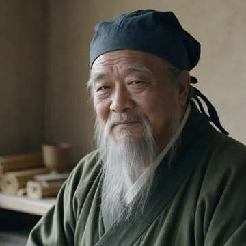 Imagined portrait of Confucius, Sekond voice persona
